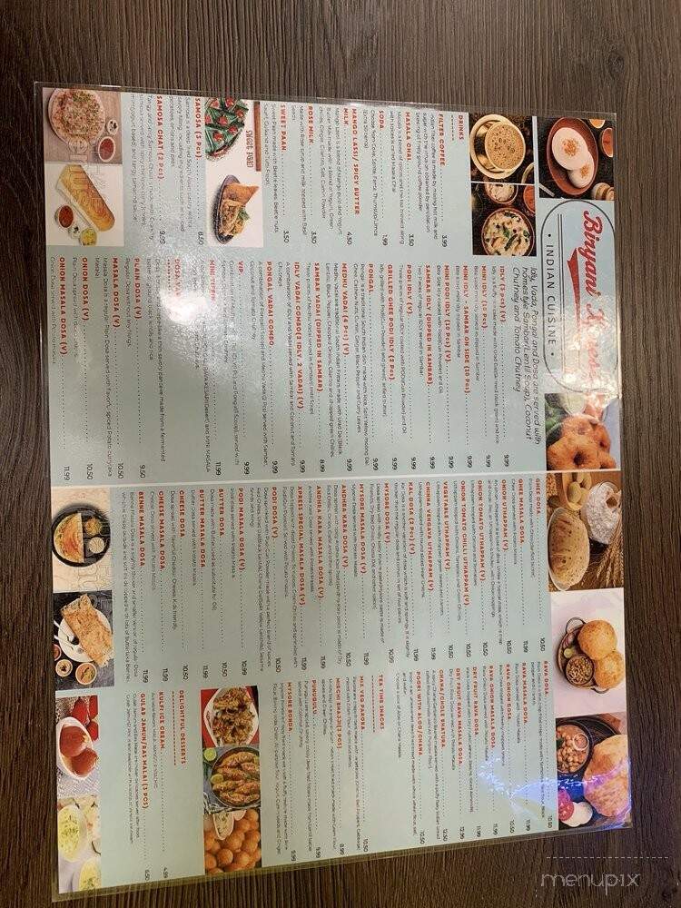 Biryani Xpress - Roseville, CA menu_pic