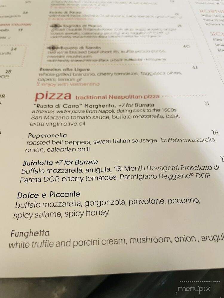 Vino & Eataly Chicago - Chicago, IL menu_pic