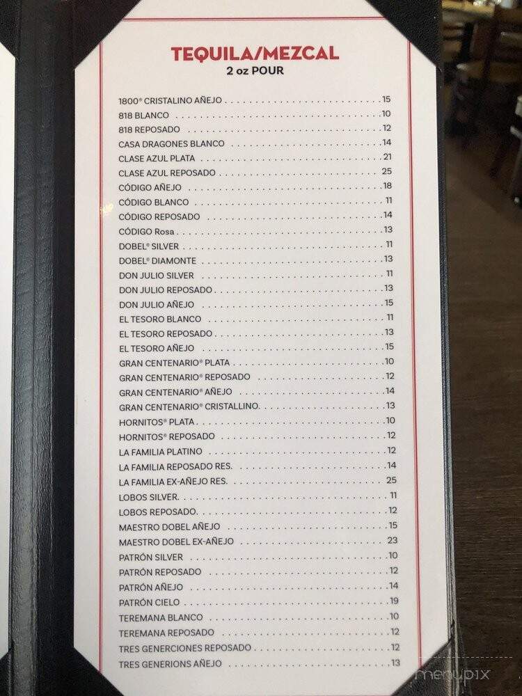 Sal Pique - Park Ridge, IL menu_pic