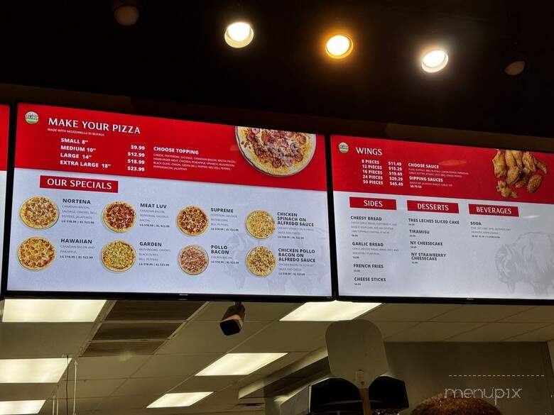 Velarde Pizza and Daiquiris Togo - Dallas, TX menu_pic