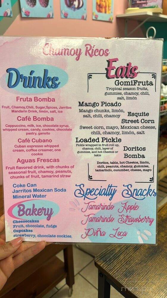Chamoy Ricos - Shelbyville, KY menu_pic