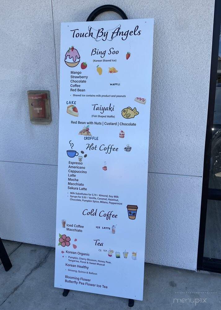 Touch By Angels Cafe - San Luis Obispo, CA menu_pic