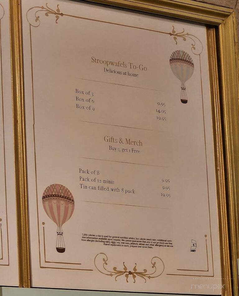 Wonderen Stroopwafels - New York, NY menu_pic