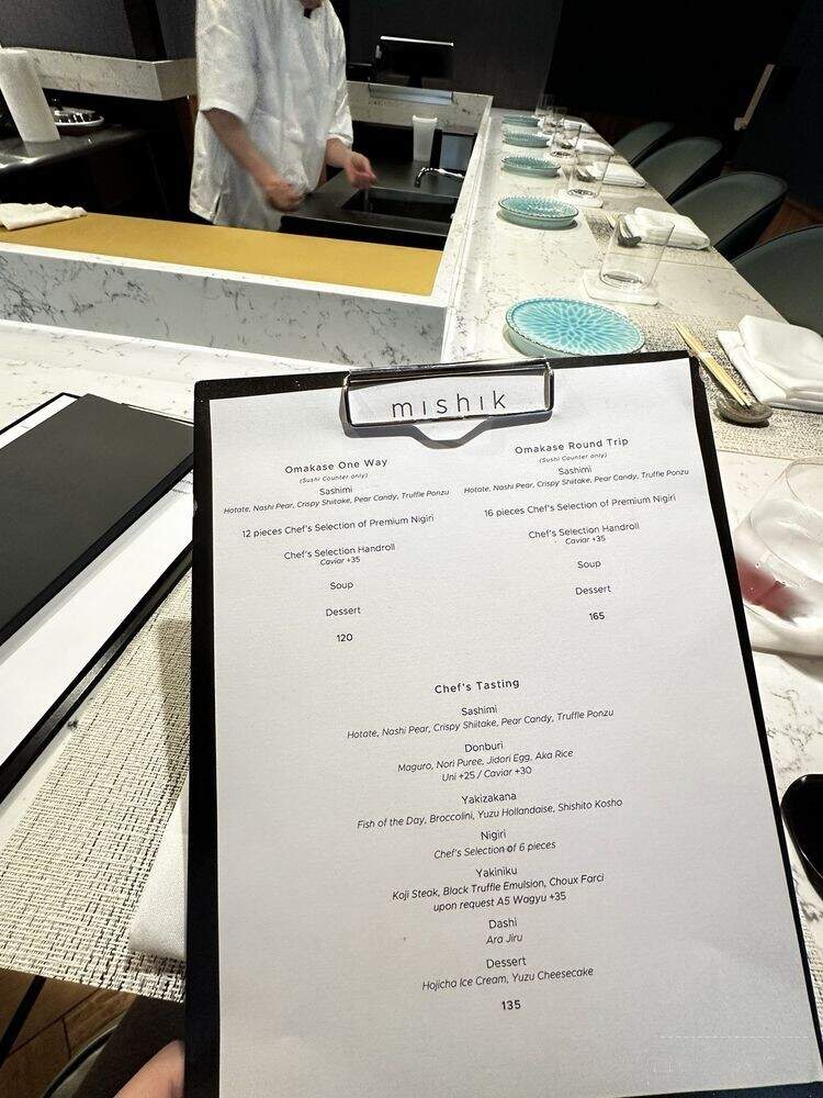 Mishik - New York, NY menu_pic