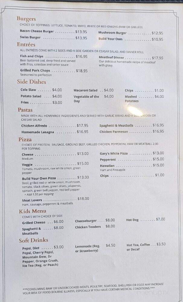Kats Kitchen - Silver Spring, MD menu_pic