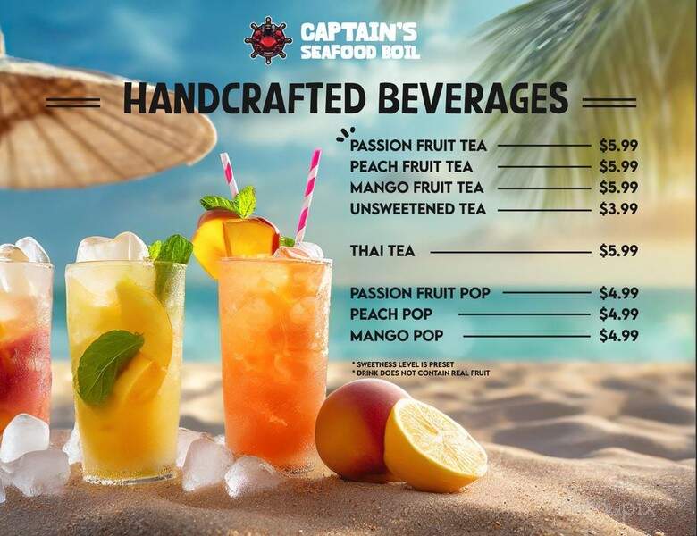Captain's Seafood Boil - Las Vegas, NV menu_pic