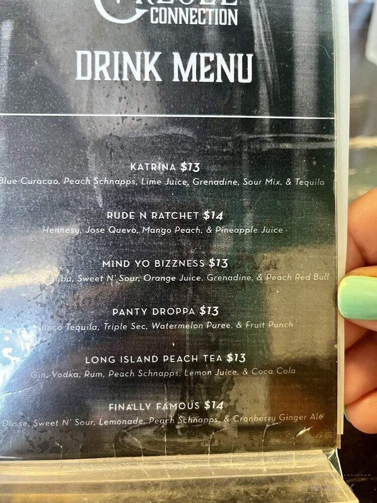 Creole Connection - Birmingham, AL menu_pic