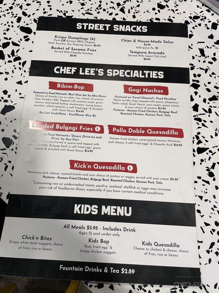Takko - Tallahassee, FL menu_pic