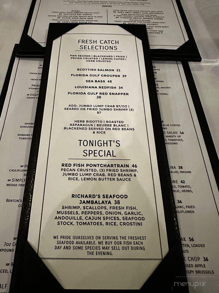 Catch Land & Sea - Hendersonville, TN menu_pic