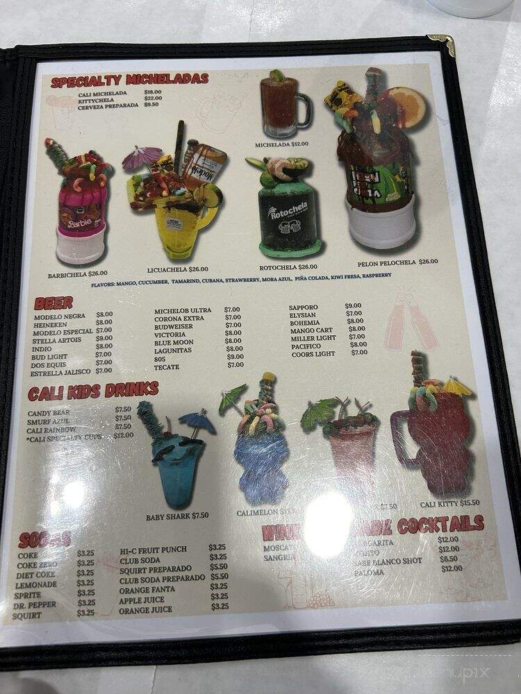 Cali Licious CrabBrews - Santa Ana, CA menu_pic