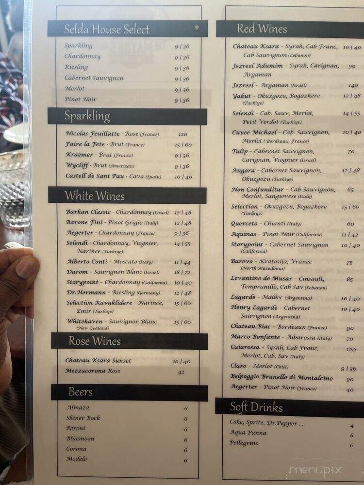The Mayor's House By Selda - Dallas, TX menu_pic