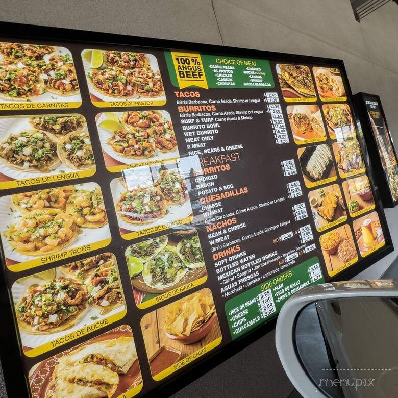 Taqueria De Anda Grill - Garden Grove, CA menu_pic