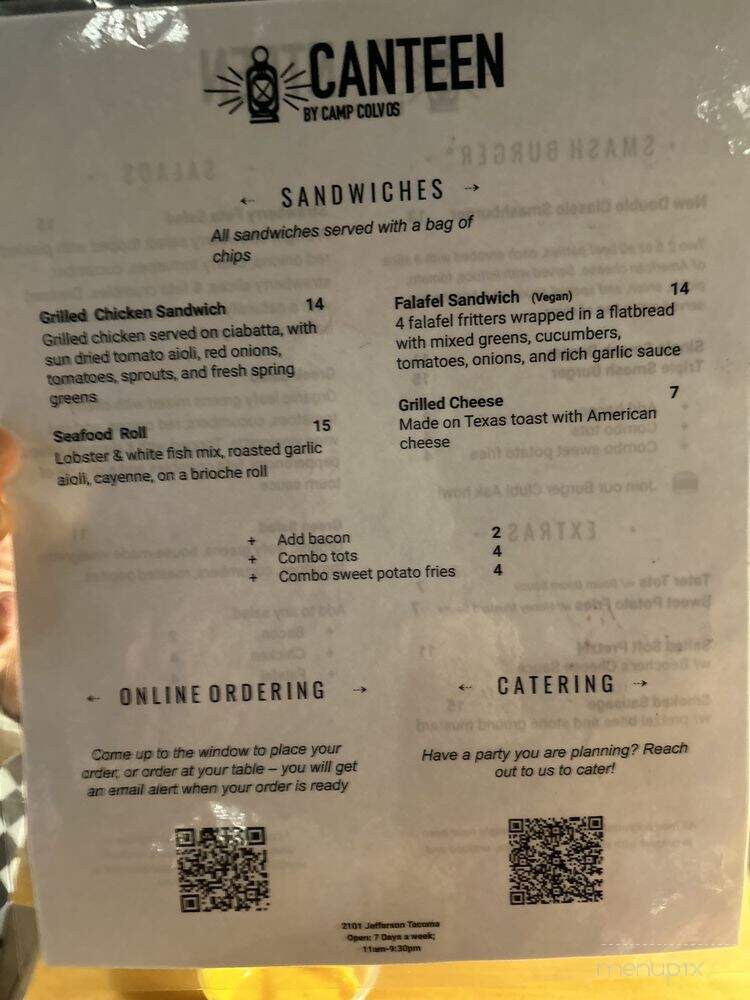 Canteen by Camp Colvos - Tacoma, WA