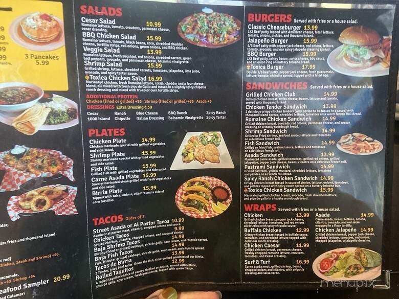Alas Toxicas - Cerritos, CA menu_pic
