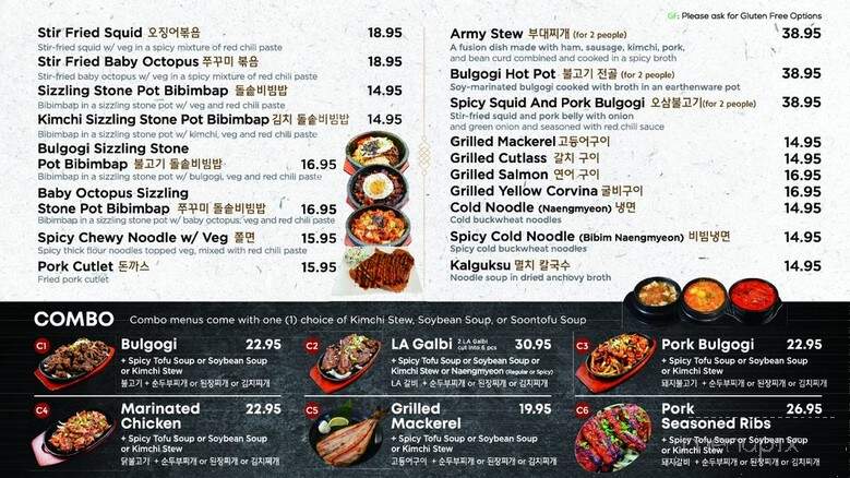 Mama's Korean Kitchen - Frisco, TX menu_pic
