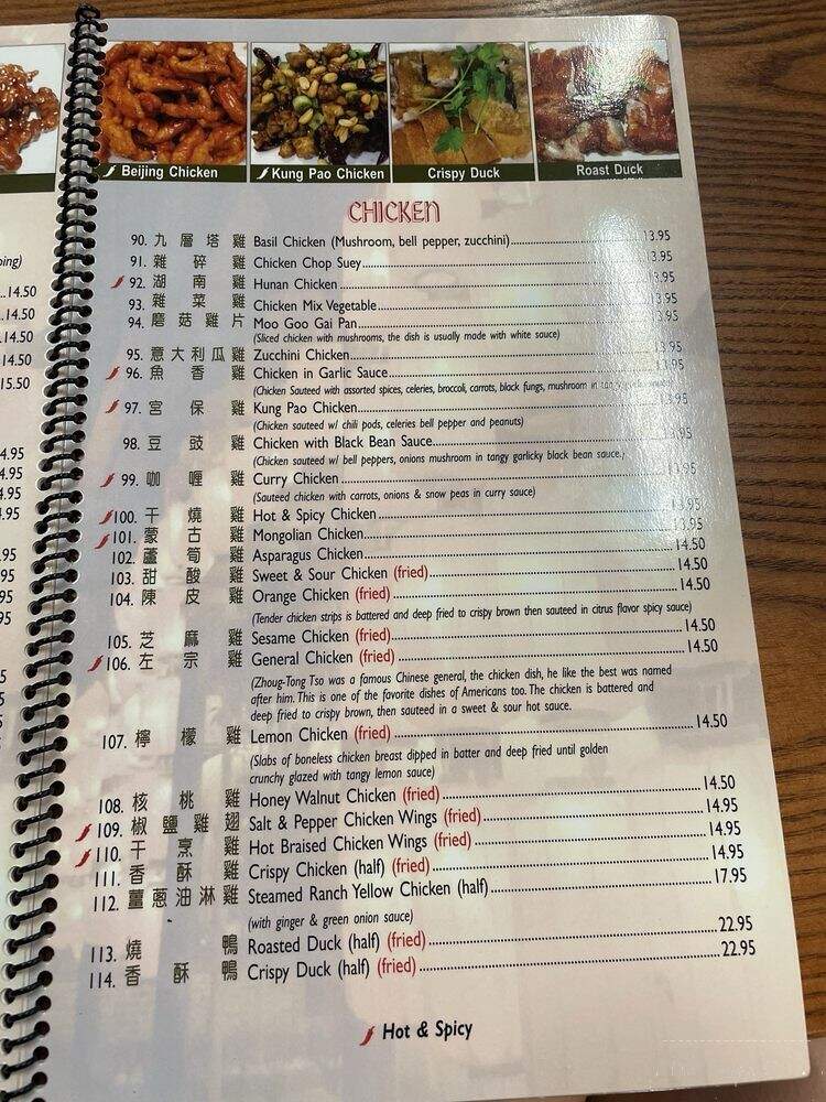China Stix - Fairfield, CA menu_pic