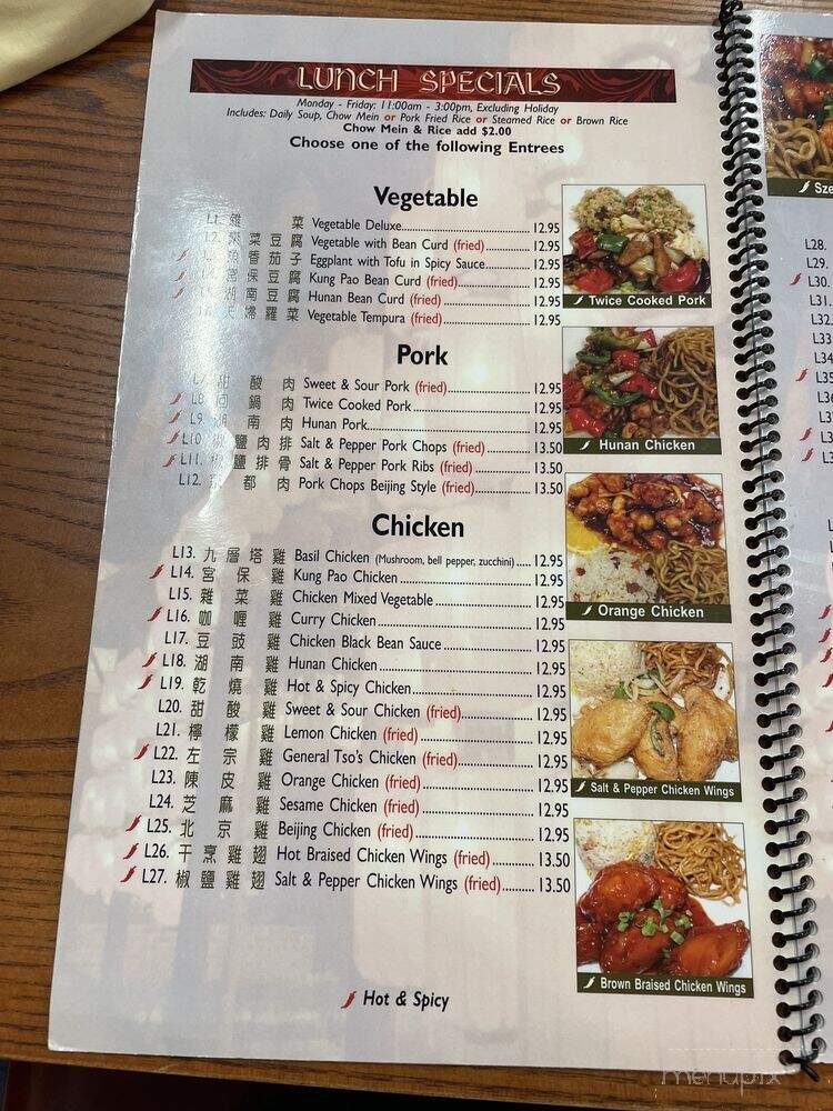 China Stix - Fairfield, CA menu_pic