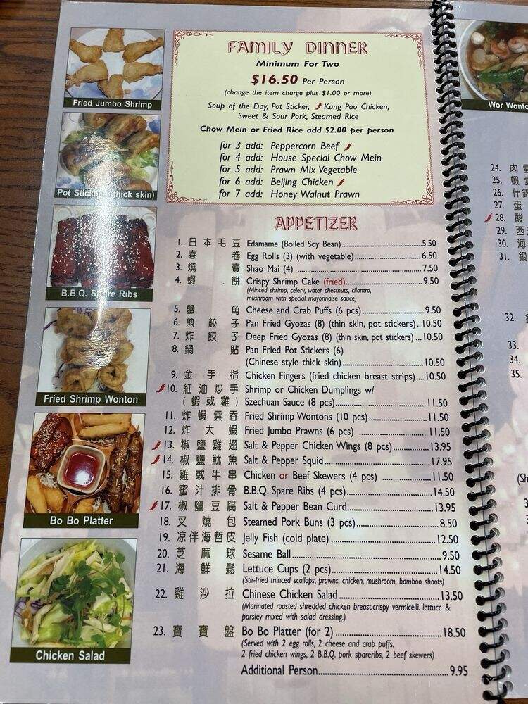 China Stix - Fairfield, CA menu_pic