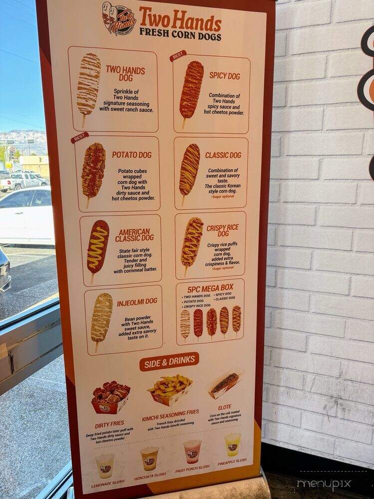 Two Hands Corn Dogs - Albuquerque, NM menu_pic