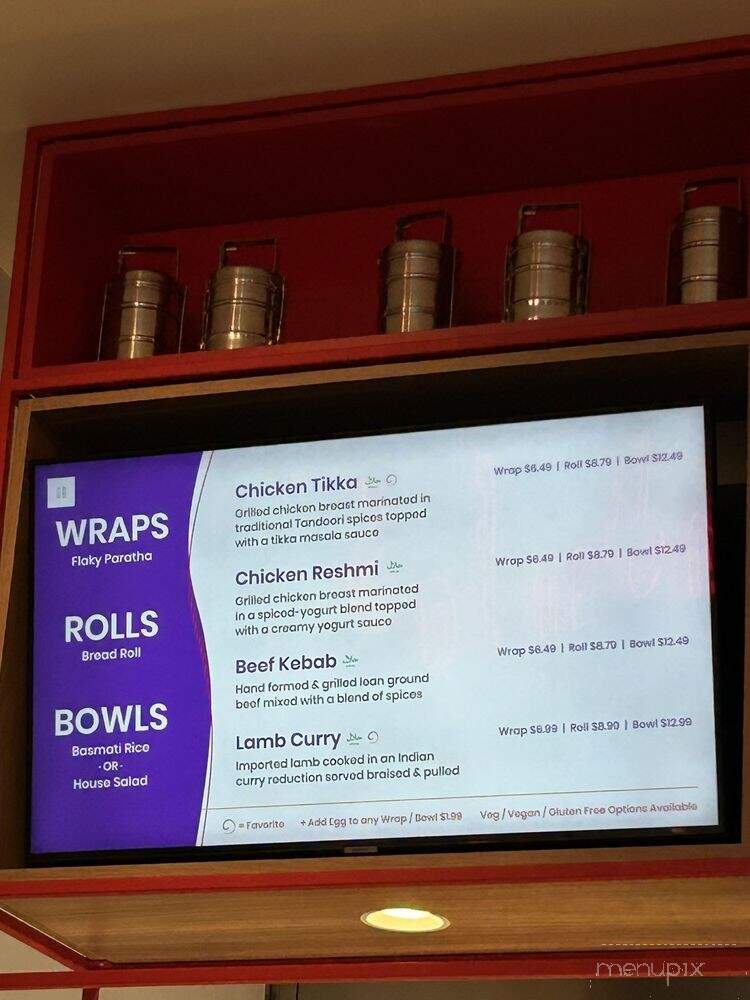 Bombay Eats - Naperville, IL menu_pic