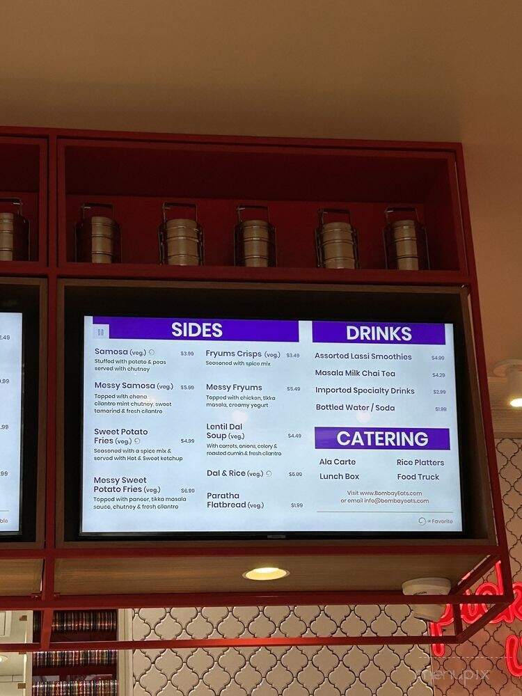 Bombay Eats - Naperville, IL menu_pic