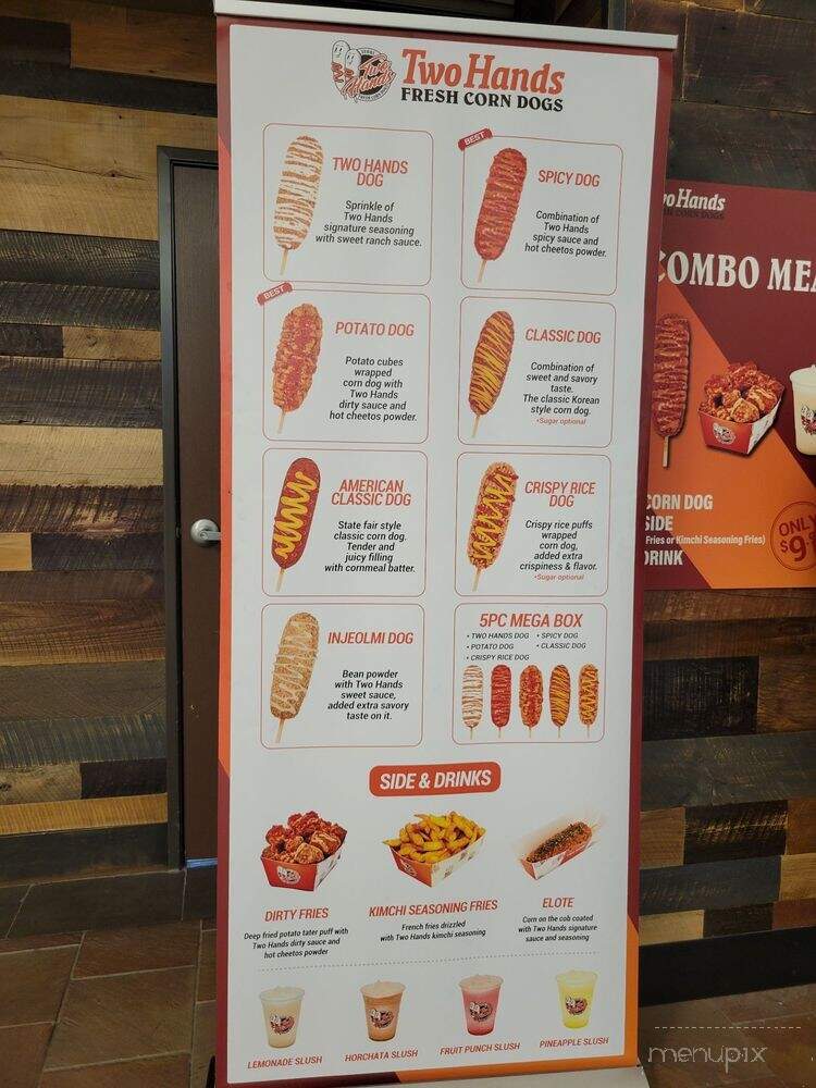 Two Hands Corn Dogs - Buena Park, CA menu_pic