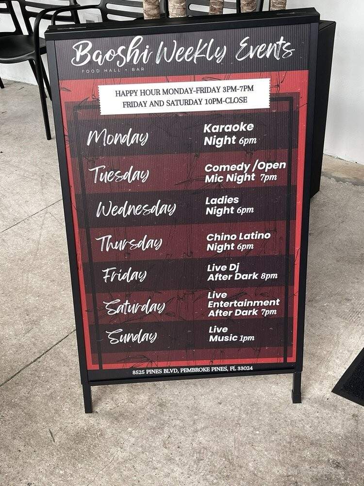 Baoshi Food Hall + Bar - Pembroke Pines, FL