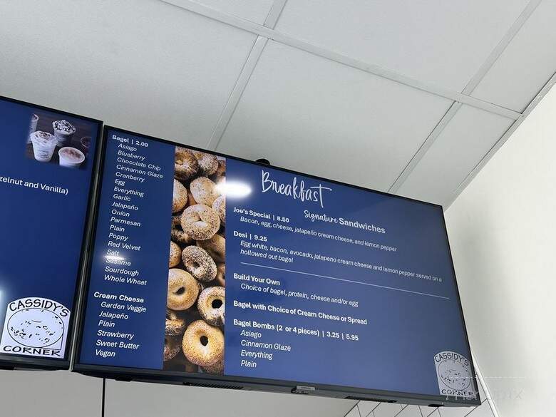 Cassidy's Corner Cafe - Long Beach, CA menu_pic