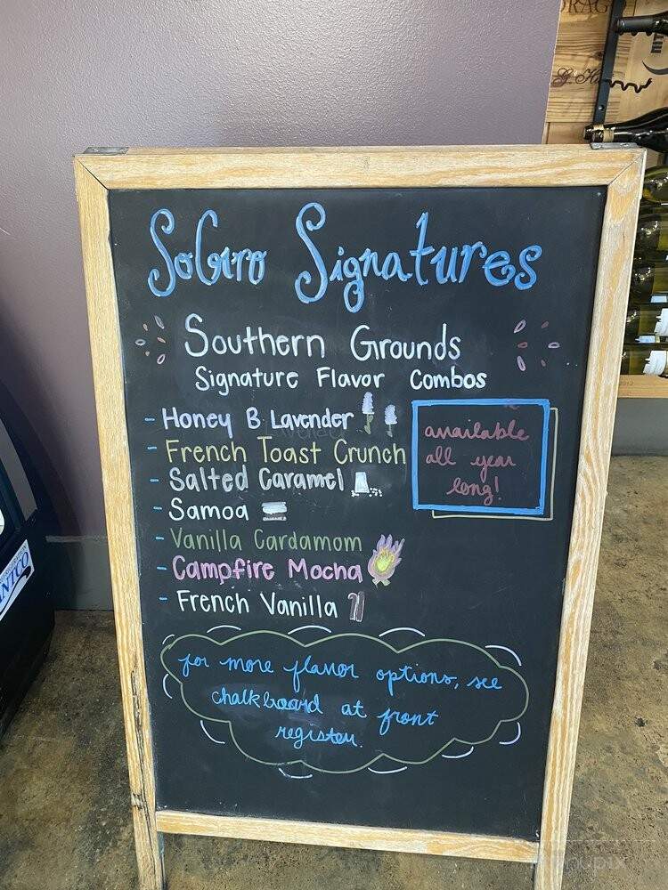 Southern Grounds - Jacksonville, FL menu_pic