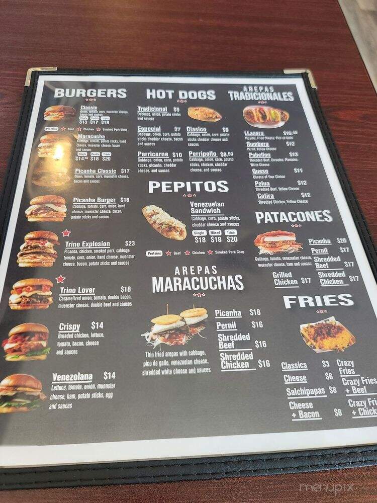 Trino Food Truck - Deerfield Beach, FL menu_pic