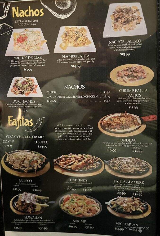 Catrine's Mexican Grill and Bar - Mankato, MN menu_pic