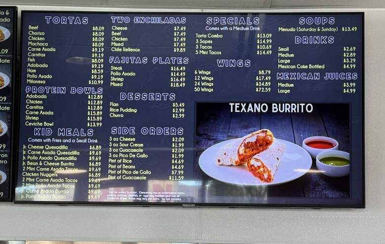 Federico's Mexican Food - Goodyear, AZ menu_pic