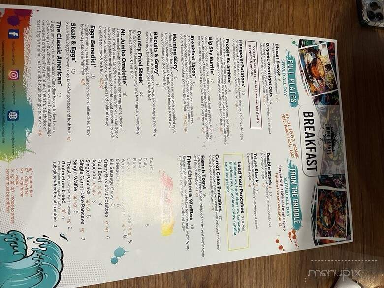 Liquid Planet Grille - Missoula, MT menu_pic