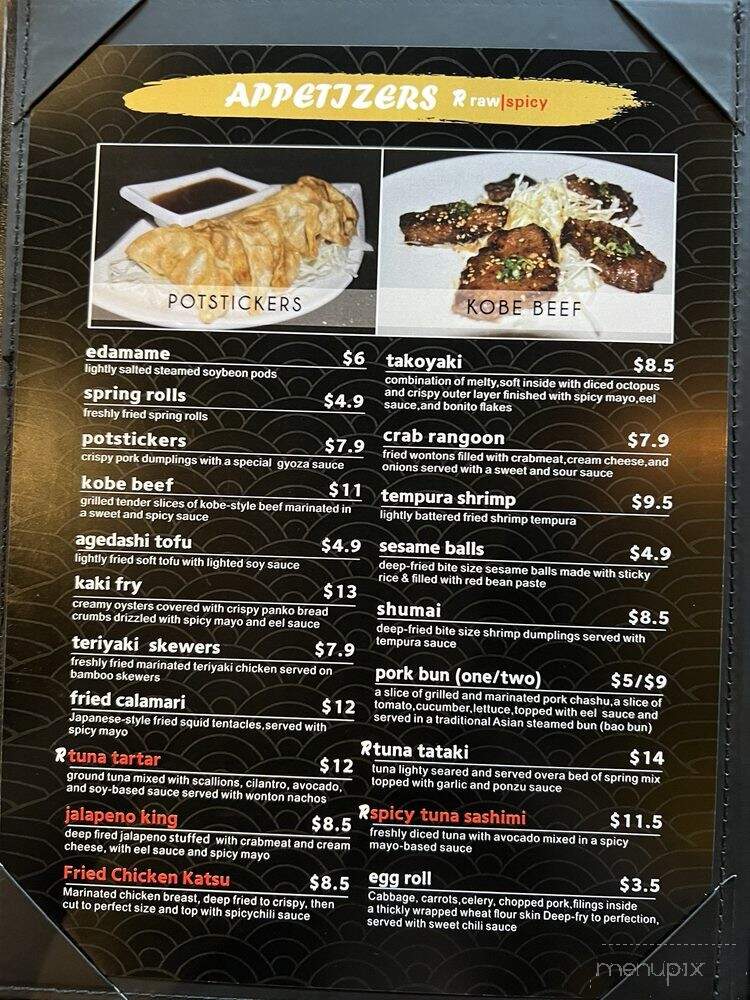 Hokkaido Ramen House - Greenville, SC menu_pic