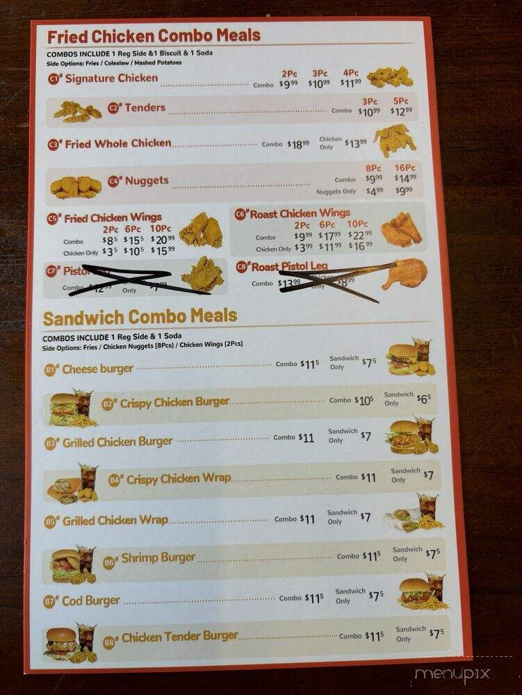 Crispy Burger - Saint Johns, FL menu_pic