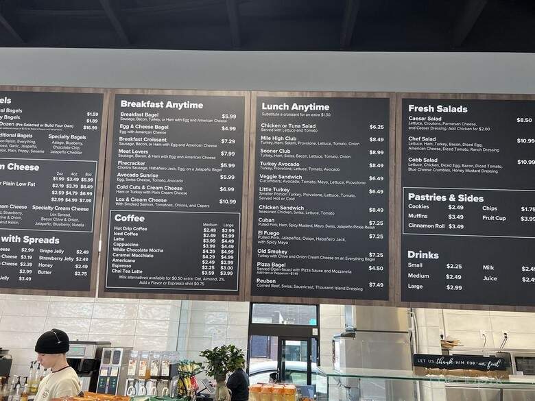 Old School Bagel Cafe - Edmond, OK menu_pic