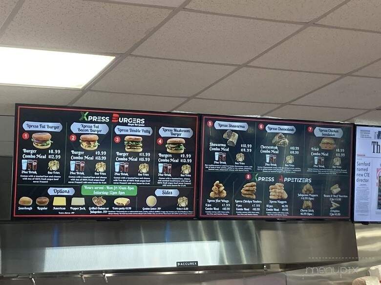 Xpress Burgers - Corpus Christi, TX menu_pic