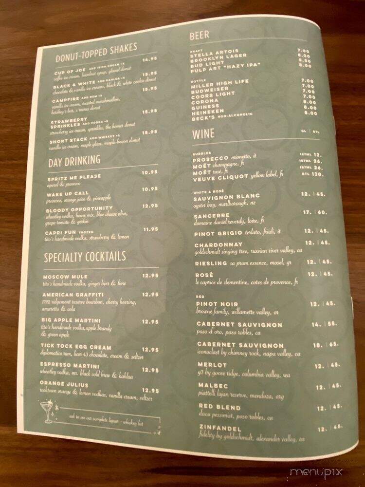 Around the Clock - East Rutherford, NJ menu_pic