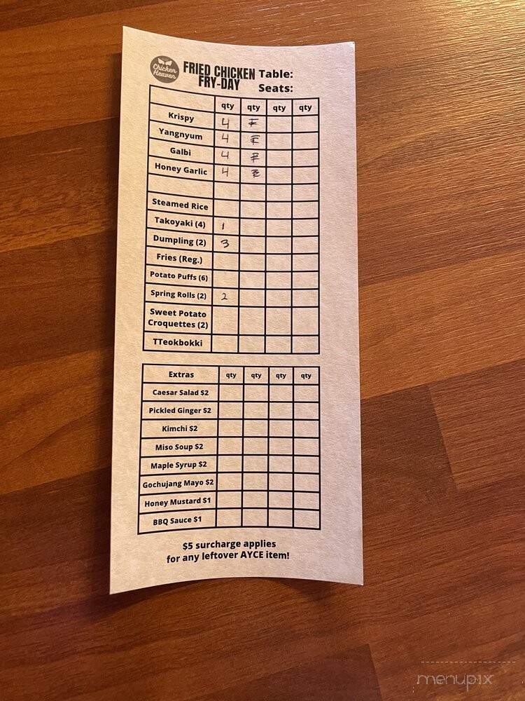 Simtopia - Calgary, AB menu_pic