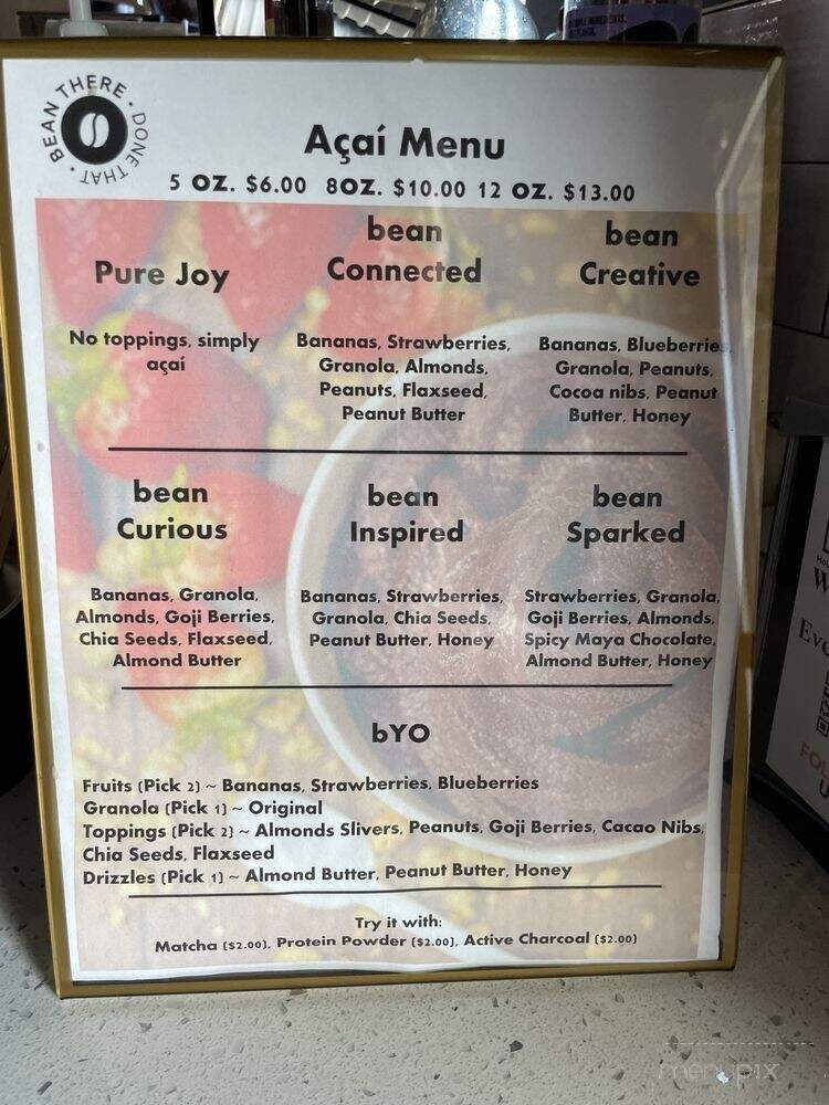 Bean There Cafe - Princeton, NJ menu_pic
