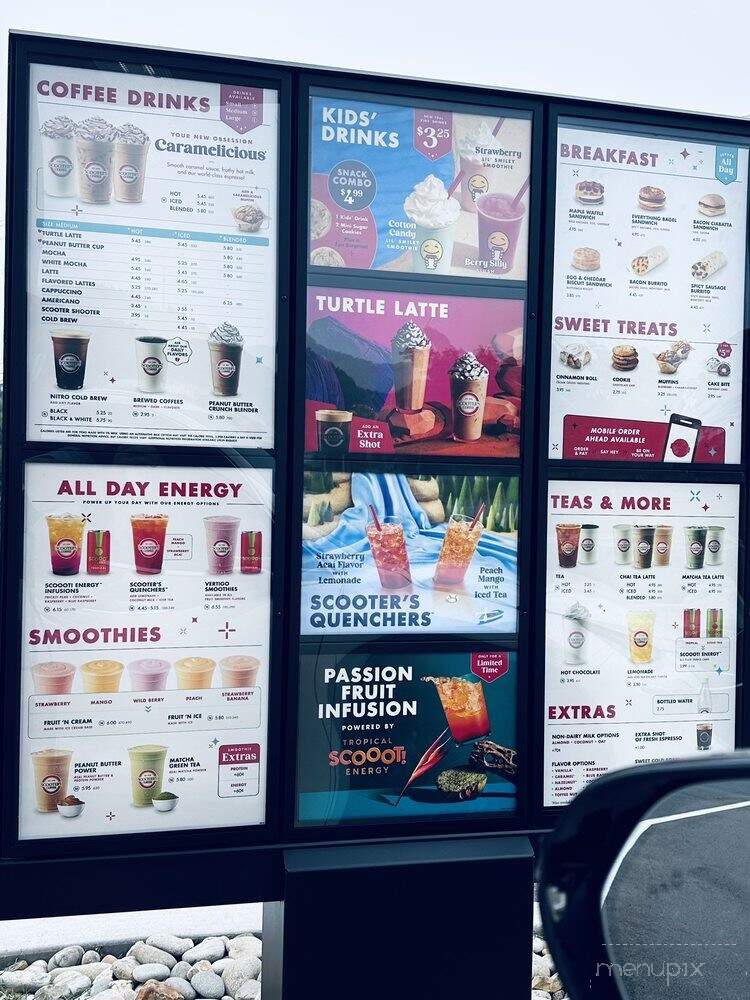 Scooter's Coffee - Knoxville, TN menu_pic