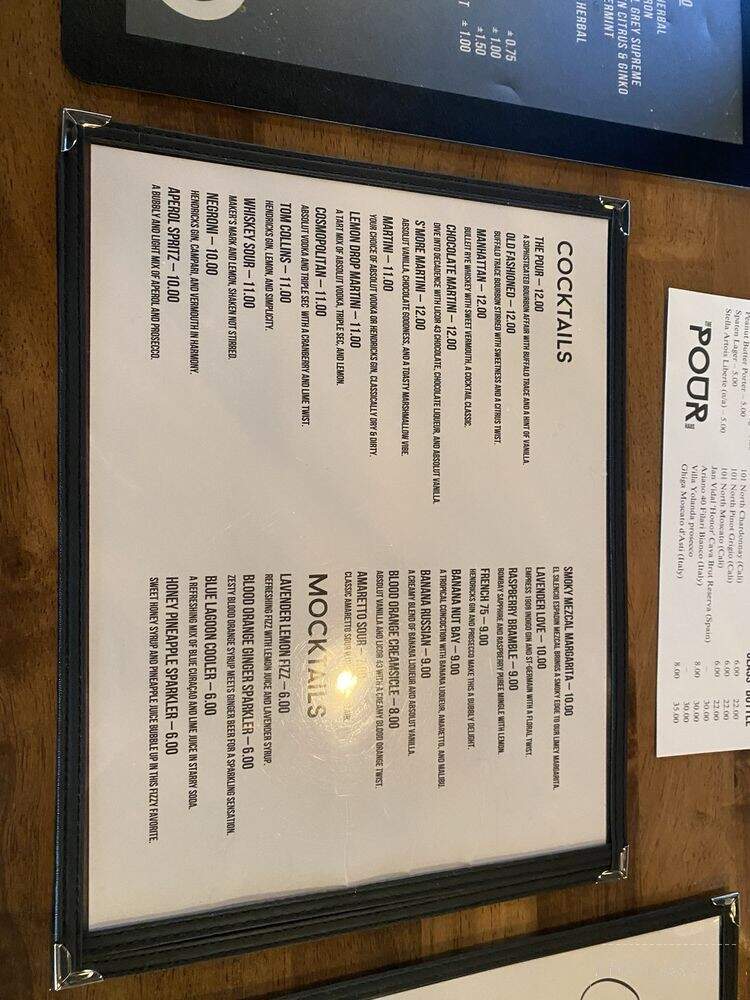 The Pour Haus - Quincy, IL menu_pic