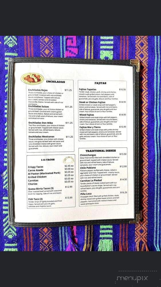 1-11 Tacos - Wyoming, IL menu_pic