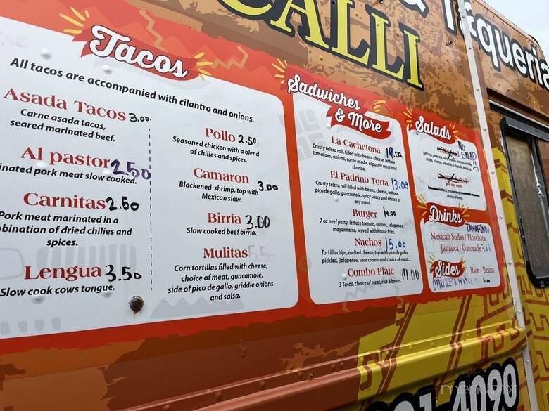 AzteCalli Food Truck - Lynnwood, WA menu_pic