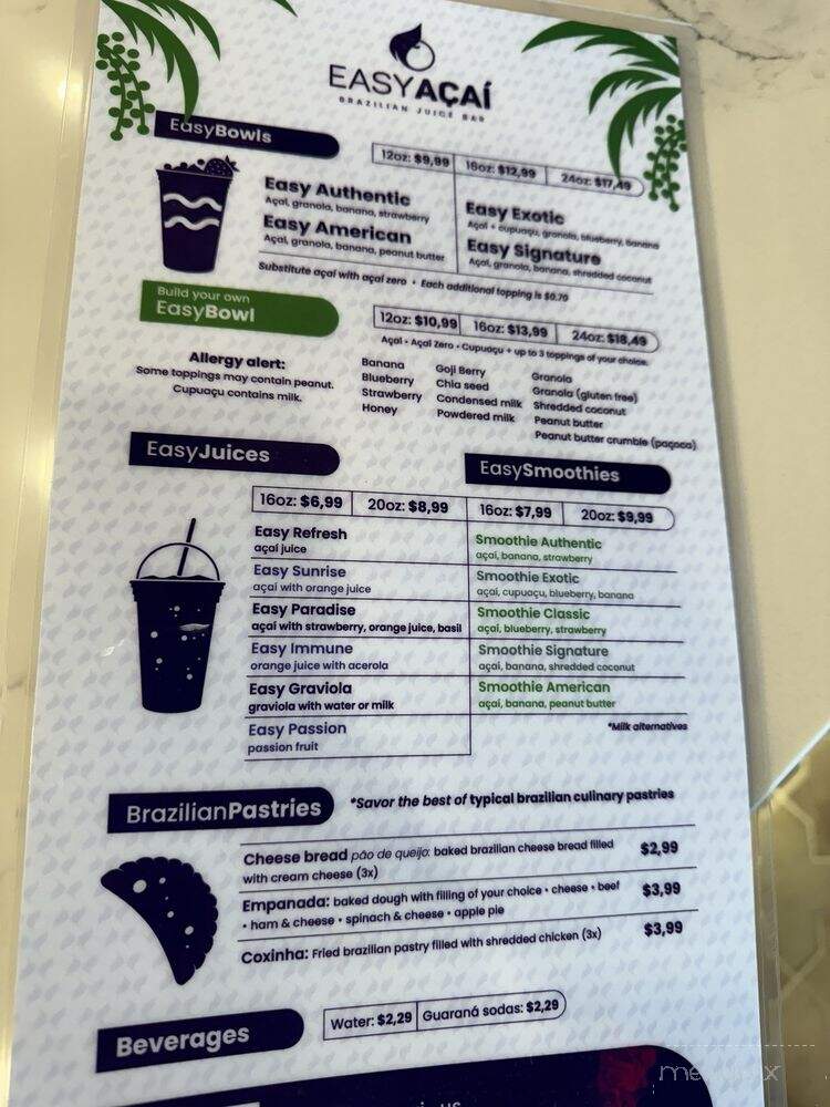 Easy Acai - Ponte Vedra Beach, FL