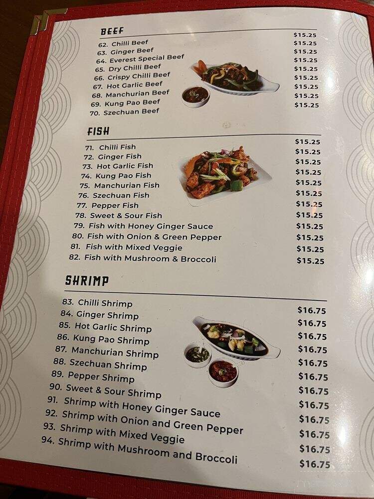 Oakville Hakka House - Burlington, ON menu_pic