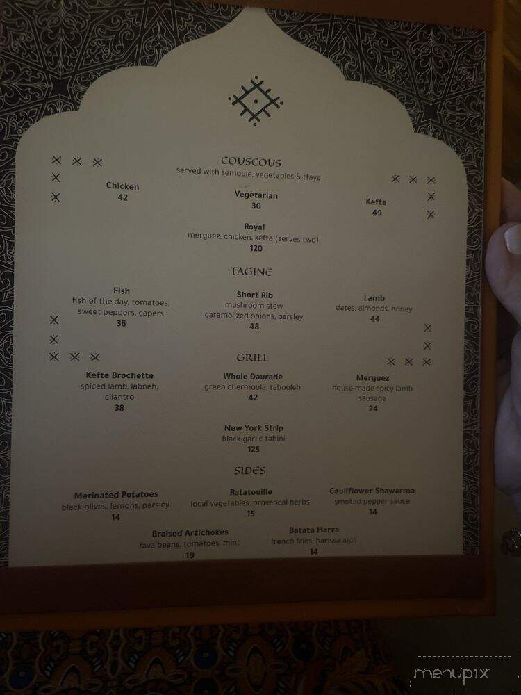 Zuri - Miami, FL menu_pic