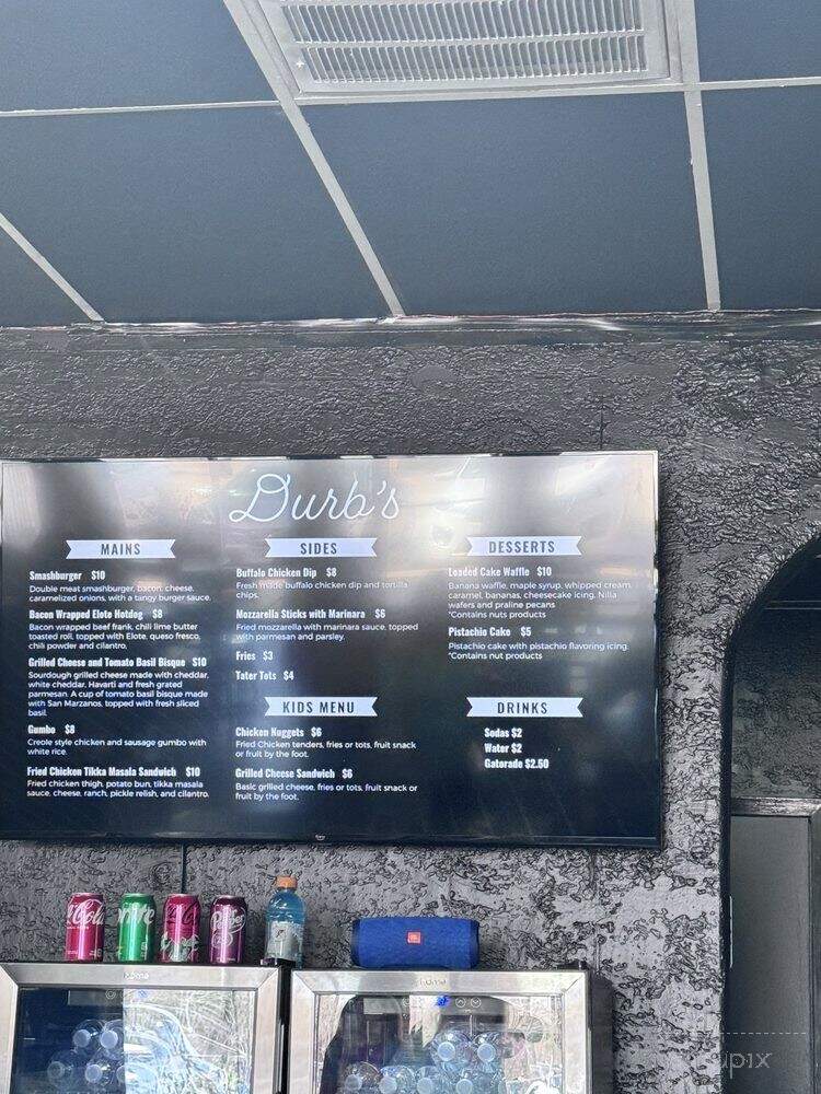 Durb's Restaurant - League City, TX menu_pic