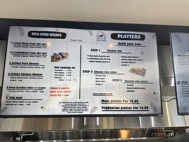 Meet the Greek - Wilmington, NC menu_pic