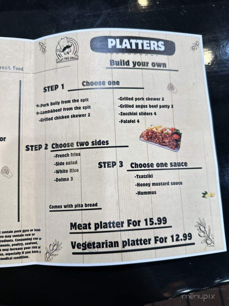 Meet the Greek - Wilmington, NC menu_pic